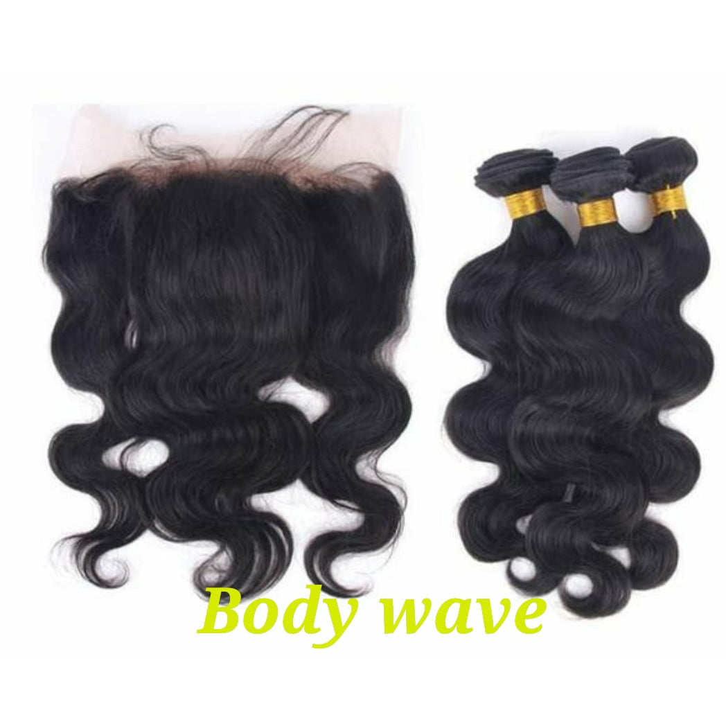3 Bundles + 13x4 Frontal