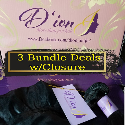 3 Bundle Deal + 4x4 Closure